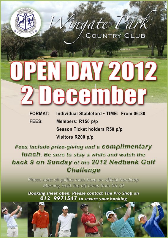 Wingate Supporters Gauteng North Golf Union